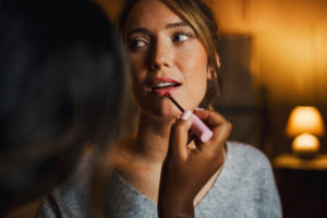 maquillage de la mariée